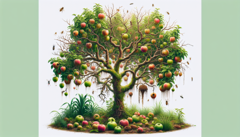 ¿Qué sucede en un árbol frutal cuando no se realiza la poda?